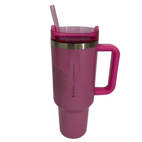 Stanley x Starbucks Winter Pink 40oz Tumbler Target Exclusive - Picture 1 of 6